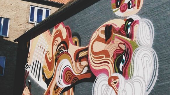 Street art i Aalborg RekaONE
