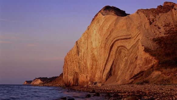 Fur - a beautiful island in the middle of the Limfjord