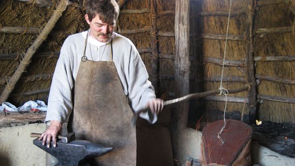 Sebbersund Viking town at Nibe
