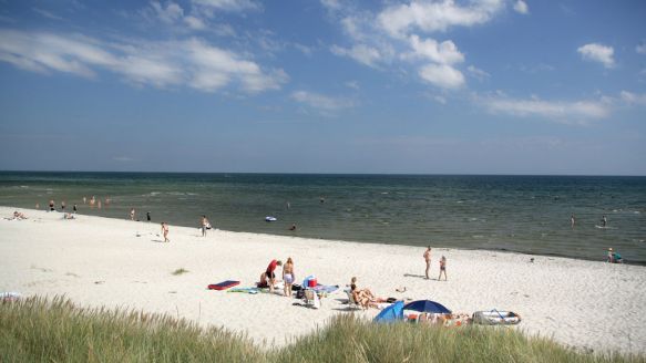 Beaches on the east coast