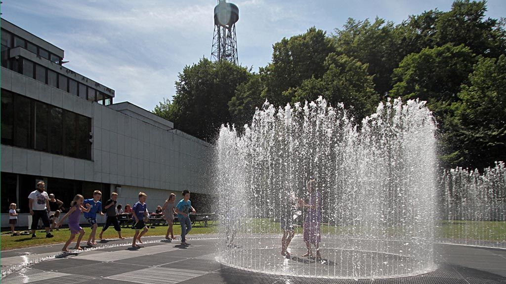 Water Pavilon at Kunsten - Museum of modern art