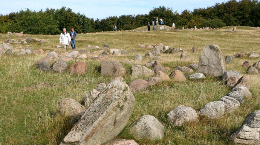 The original burial site 