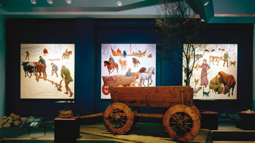 Exhibition at Lindholm Høje Museum 