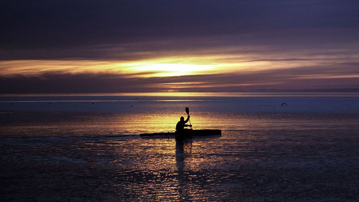 Kayak on Limfjorden